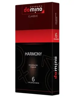 Презервативы гладкие Classic Harmony - 6 шт