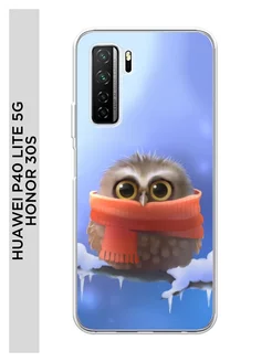 Чехол на P40 lite 5G Honor 30S с рисунком