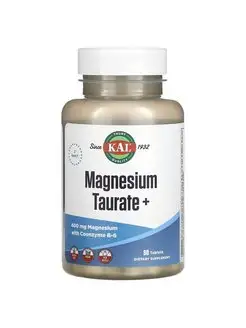 Таурат магния+, 400 мг Magnesium Taurate