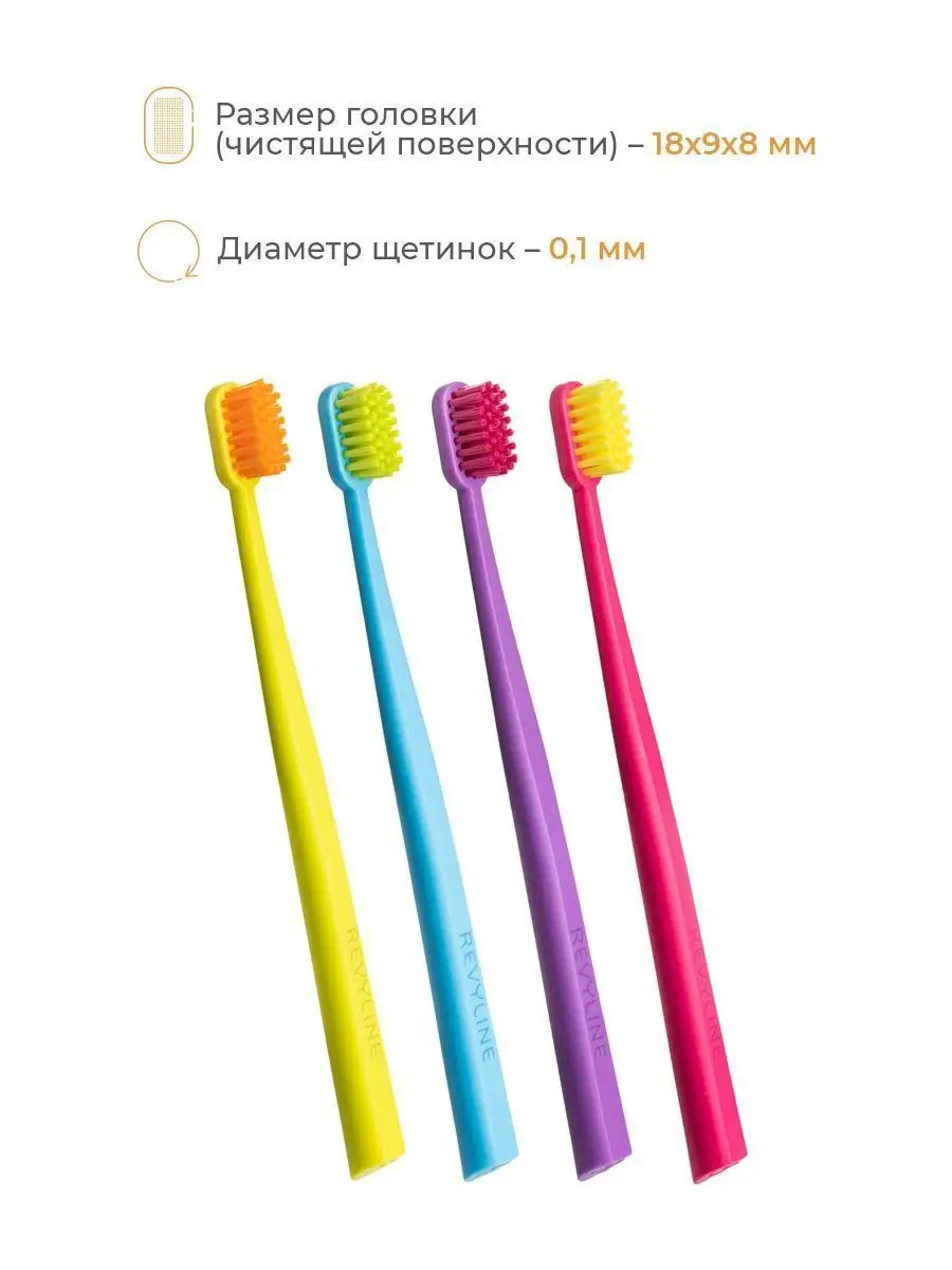 Зубная щетка revyline. Revyline SM 4800 детские щетки.