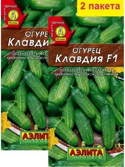 Огурец Клавдия F1 (10 семян), 2 пакета