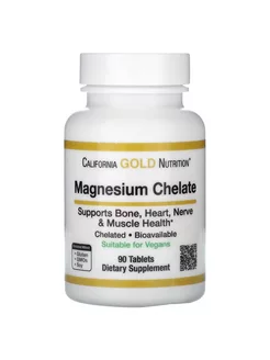 магний хелат, Magnesium Chelate, 90 таблеток