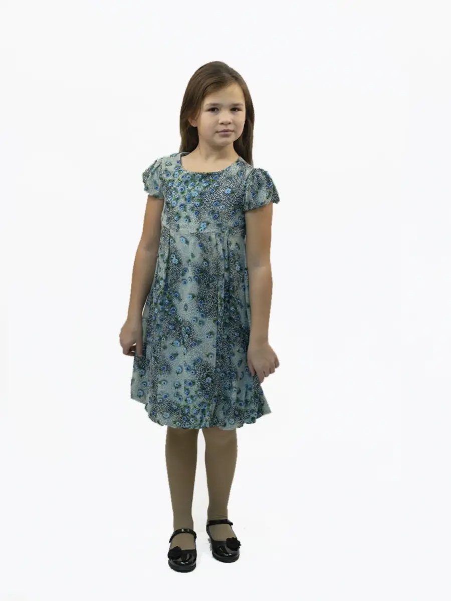 Платье-баллон черное, 9-10 лет
