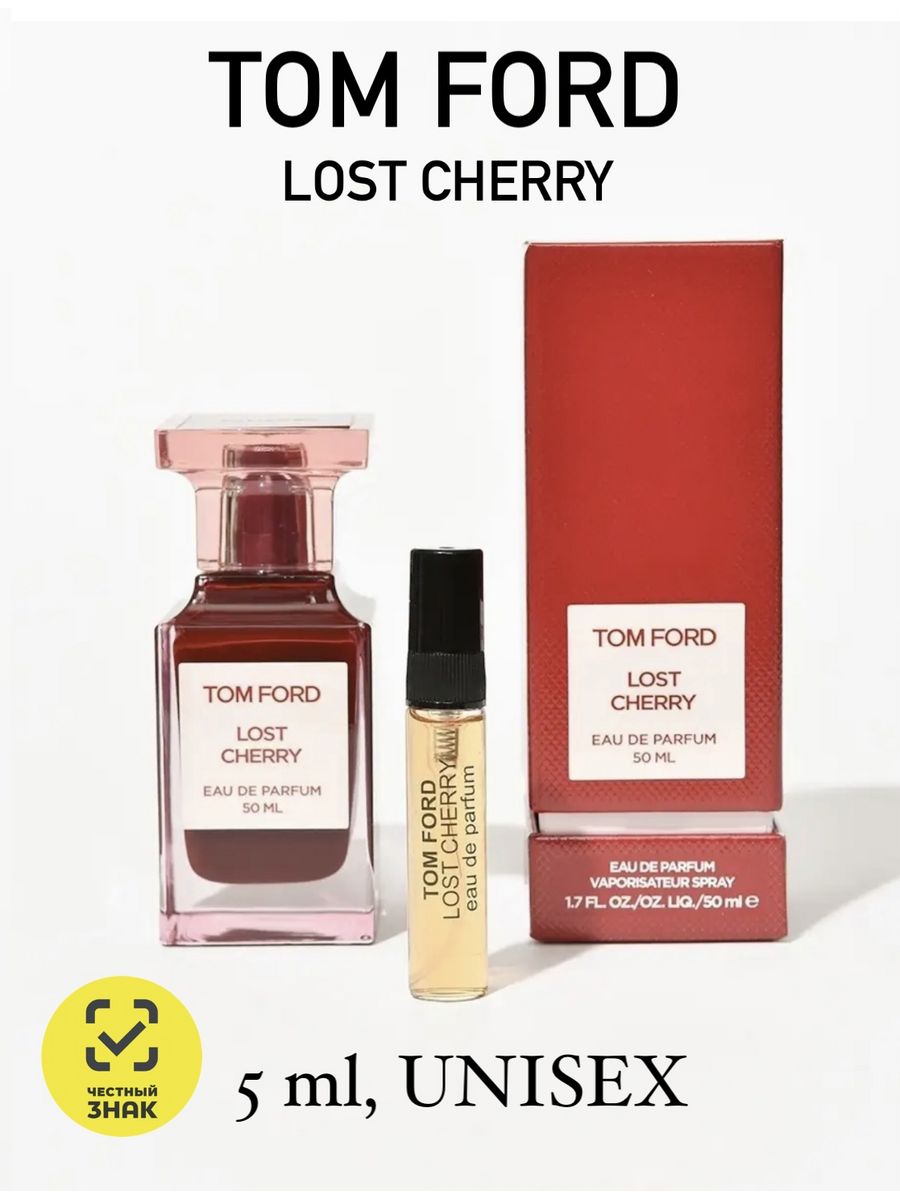 Tom Ford Lost Cherry / Том Форд Лост Черри / 5 ml (отливант) Tom Ford  66656008 купить за 539 ₽ в интернет-магазине Wildberries