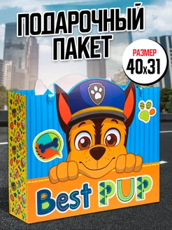 Пакет подарочный Best pup Щенячий патруль Гончик