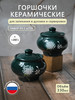 Горшки керамические для запекания с крышкой 2 шт 330 мл бренд Jane_laboratory продавец Продавец № 67751