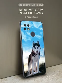 Чехол на Realme C21Y Realme C25Y с рисунком