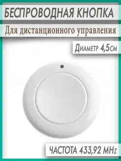 Кнопка, пульт дистанционного управления автоматикой ворот