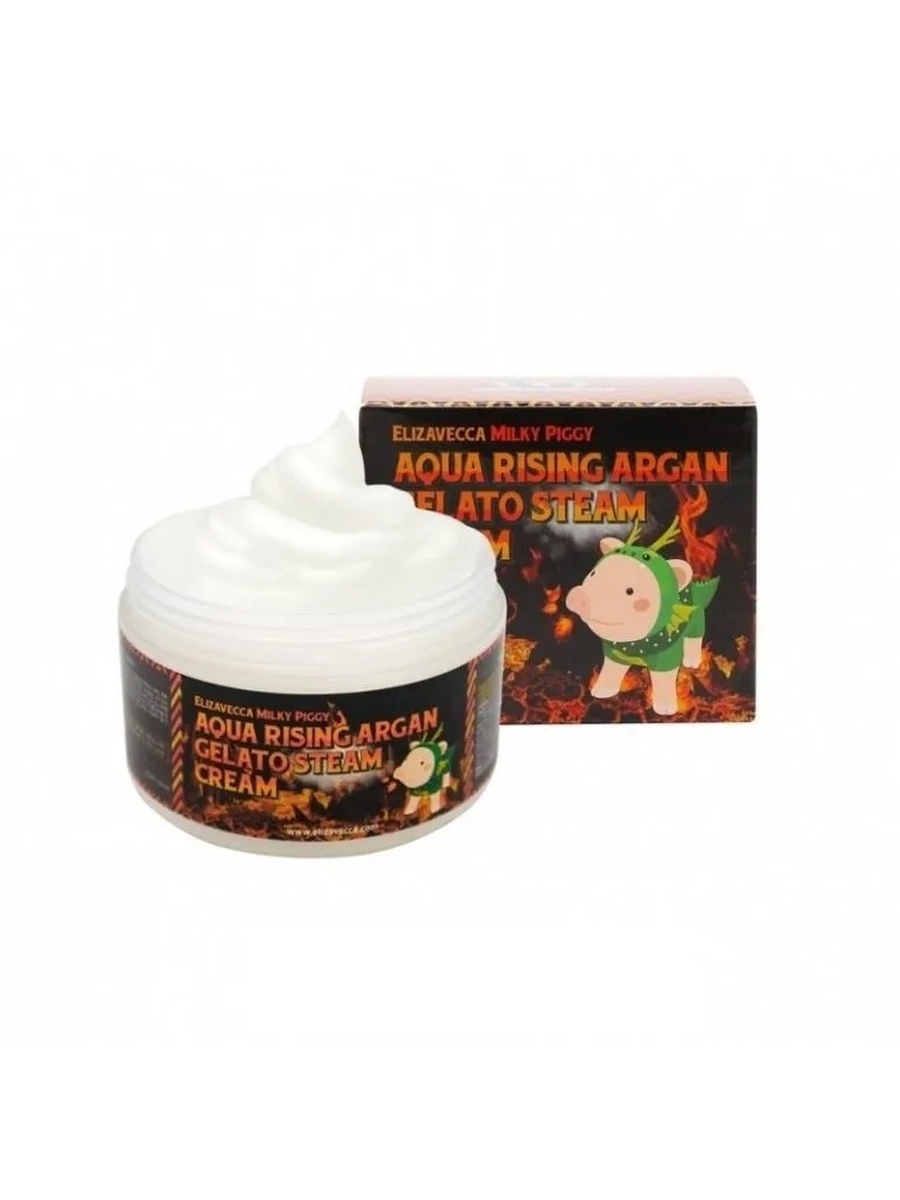 Elizavecca aqua rising argan gelato steam cream фото 56