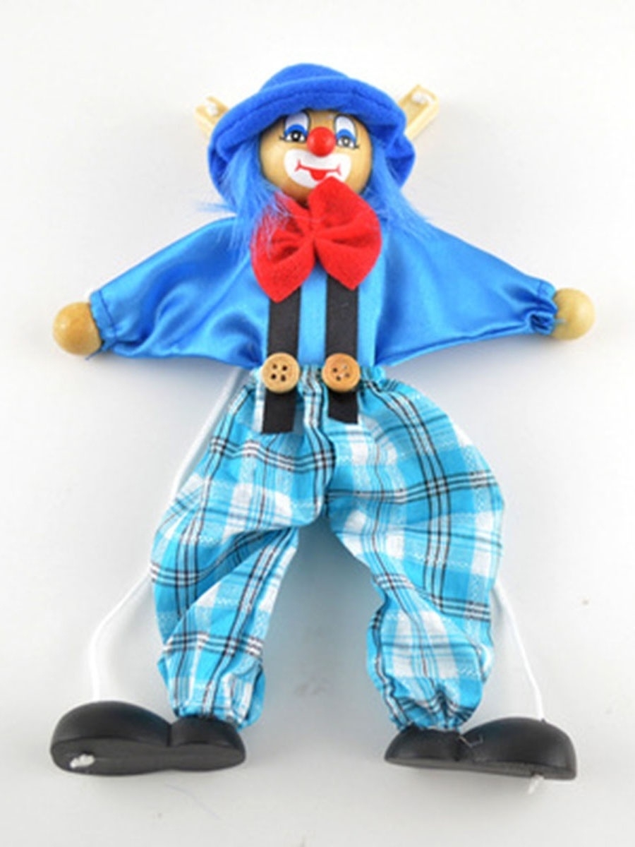 Елочная игрушка-марионетка Пиноккио - Folk Art Collection 19 см, подвеска (EDG)