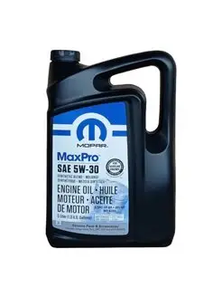 Моторное масло MaxPro SAE 5W30 5л 68218921AC