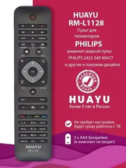 Универсальный пульт для телевизоров PHILIPS RM-L1128