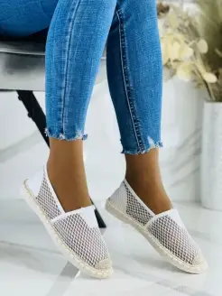 Эспадрильи балетки текстиль