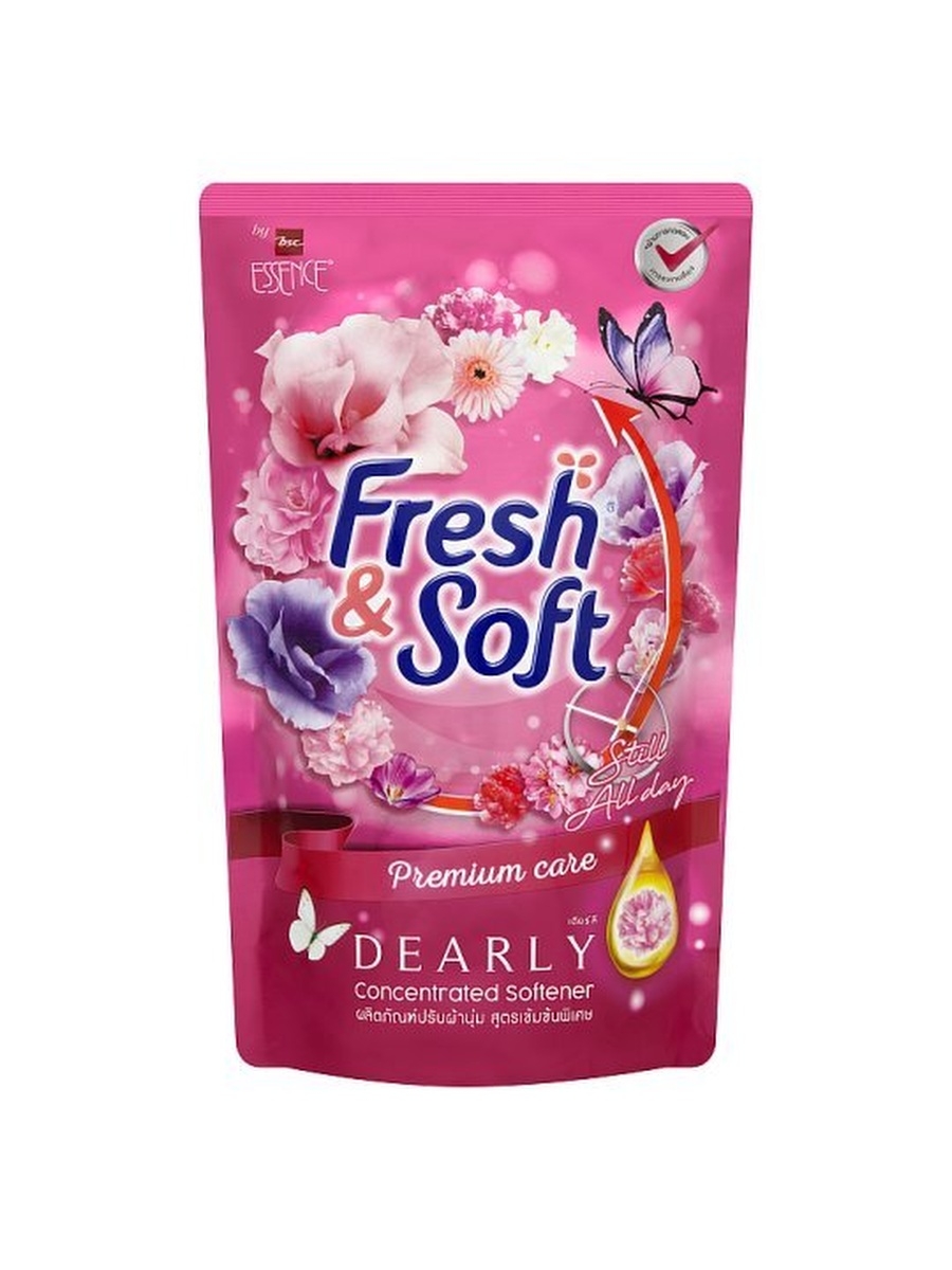 Fresh soft. Кондиционер для белья Fresh and Soft. Lion "Essence" кондиционер для белья 600мл цвет (Blossom) /мяг.уп..