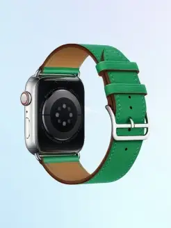 Кожаный ремешок для часов Apple Watch 42-44-45 мм