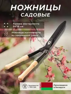 Ножницы садовые для обрезки кустов травы большие