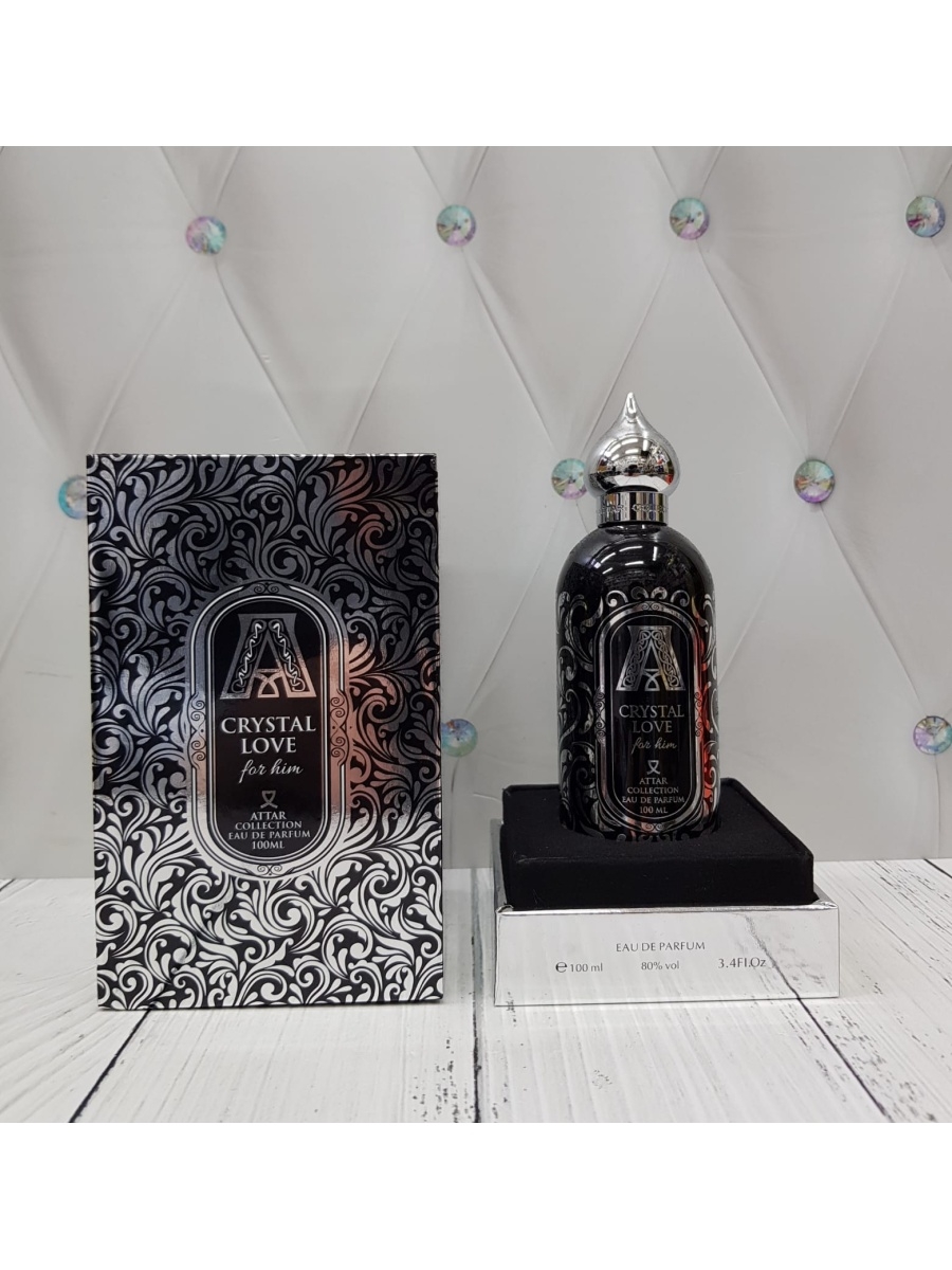 Attar collection crystal love for him. Crystal Love Attar collection мужские.