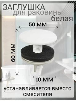 Декоративная заглушка для раковины и умывальника