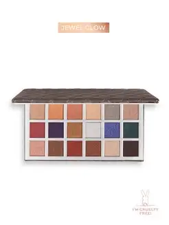 Палетка теней для век GLAMOUR Jewel Glow Palette 18 оттенков