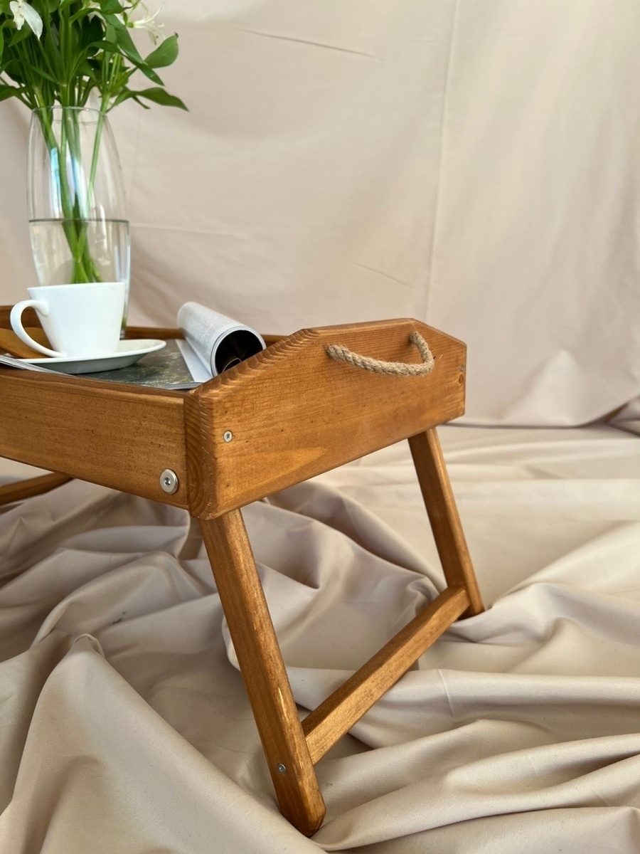 Столик- поднос для завтрака в постель на Wildberries