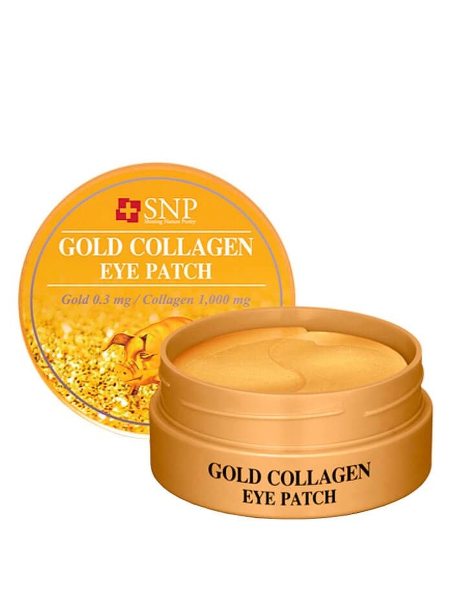 Патчи collagen eye patch. Патчи SNP Gold Collagen Eye. SNP корейская косметика Gold Collagen.